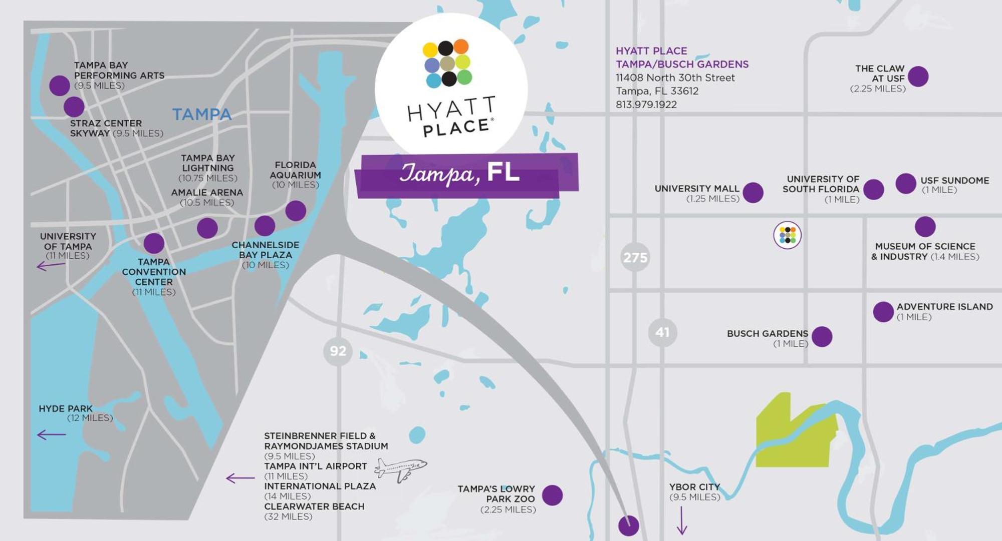 Hyatt Place Tampa Busch Gardens Exterior foto